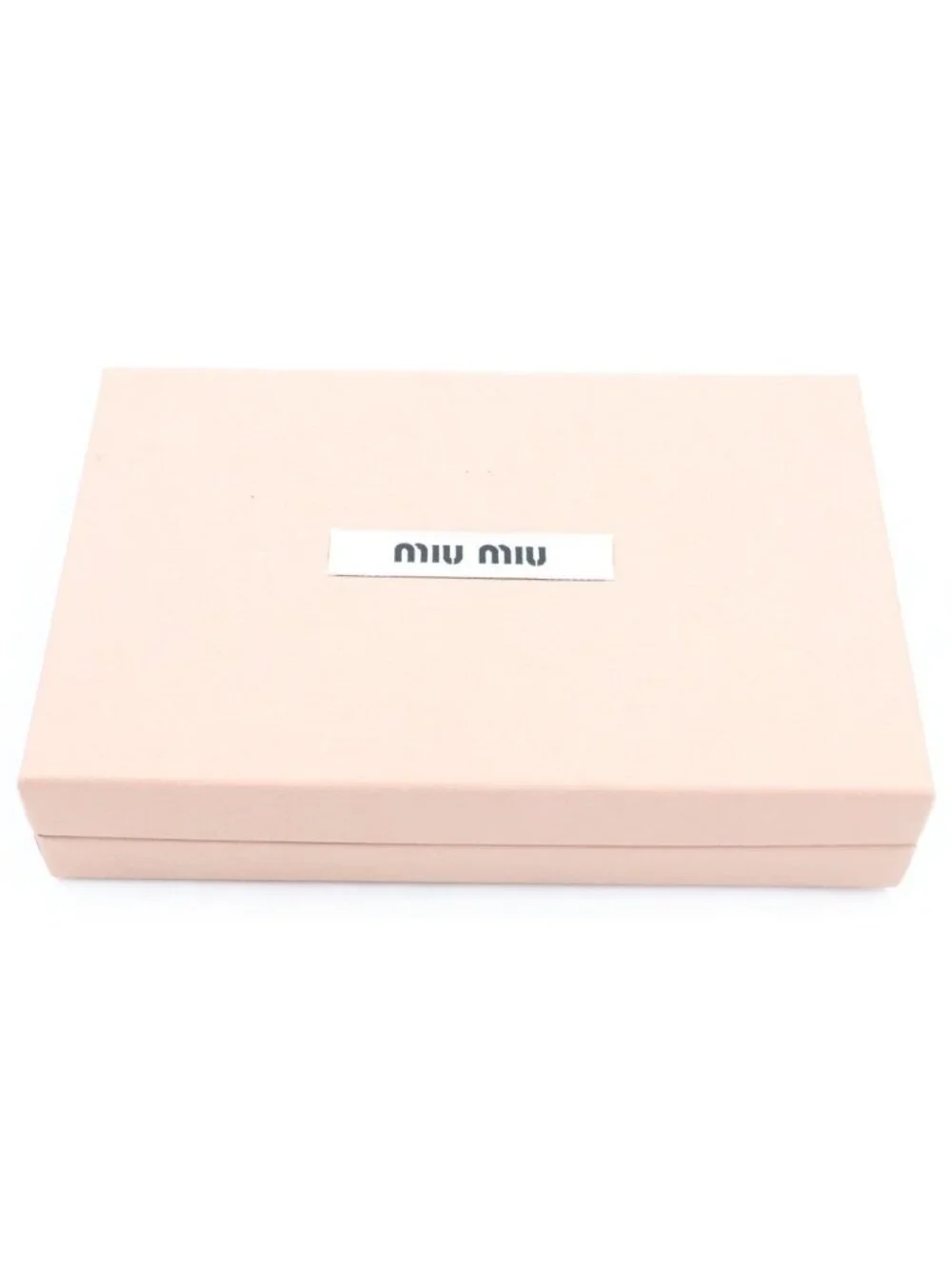 Miu Miu Fragment Case Blue White Leather